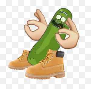 Pickle Rick With By - Timbs .png Clipart - Large Size Png Image ClipartFlare.com 