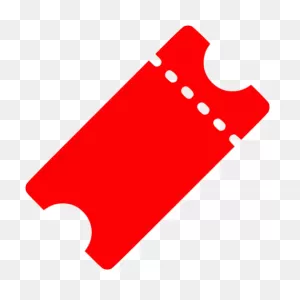 Red Ticket Icon - Free Red Ticket Icons