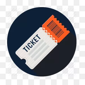 Ticket Icon Png #361107 - Free Icons Library