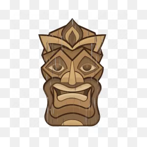 Cartoon, Face, Happy, Idol, Nature, Tiki, Tribal Icon - Download On ClipartFlare.com 