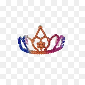 Orange Princess Tiara (Each)
