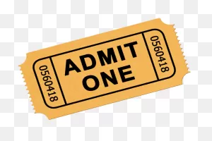 Beautifully Idea Movie Ticket Svg Transparent Library - Movie ClipartFlare.com 