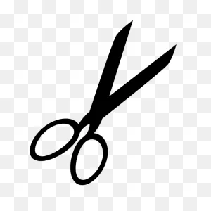 Simple Scissors Clipart Transparent Png - Stickpng