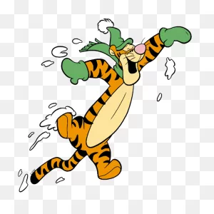 Download Hd Tigger Clip Art - Cartoon Transparent Png Image ClipartFlare.com 