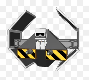 A Normal Tie Fighter From Star Wars, I Tried To Make - Cartoon ClipartFlare.com 
