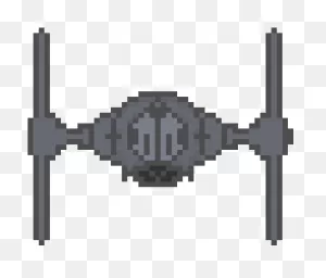 Download Hd Tie Fighter - Tie Fighter Pixel Png Transparent Png ClipartFlare.com 