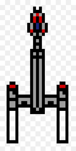 Y-Wing Fighter By Superjedigaming - Star Wars Pixel Art Clipart ClipartFlare.com 