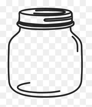 Download Petite Mason Jar Rubber Stamp - Mason Jar Clipart Png Png ClipartFlare.com 