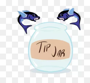 Tip Jar - Cartoon Clipart - Large Size Png Image - ClipartFlare
