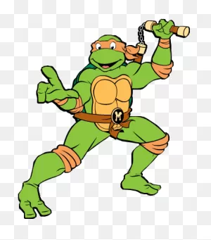Zdieľať Na Facebooku - Teenage Mutant Ninja Turtles Michelangelo ClipartFlare.com 