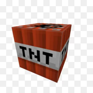 Minecraft Tnt Transparent - ClipartFlare