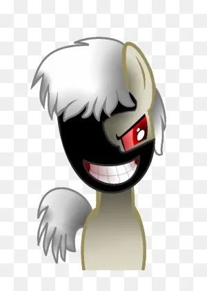Kaneki - Tokyo Ghoul My Little Pony Version By Mlpchannelglory999 ClipartFlare.com 