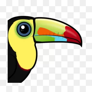 Cute Keel-Billed Toucan By ClipartFlare < Meet The Birds