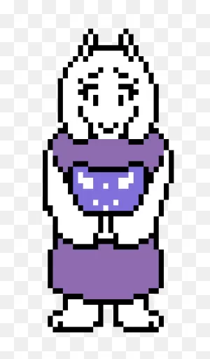 Toriel Sprite/pixel Art By Chartingtheascendant On 