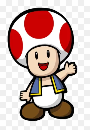 Toad (Character) | The Mushroom Fighters Wiki | ClipartFlare