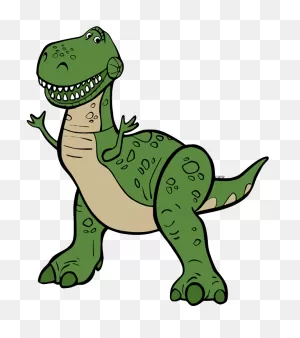 Rex Toy Story Clipart Transparent - ClipartFlare