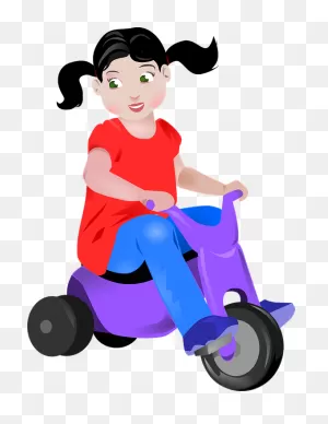 Toddler Tricycle Toy - Free Vector Graphic On ClipartFlare