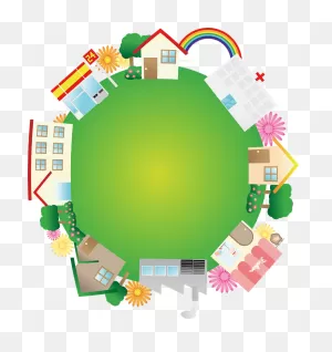 Planet Town Clipart. Free Download Transparent .png | ClipartFlare