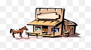 Western Town Clipart Cowboy Clip Art Country And #bgrhjv - Clipart ClipartFlare.com 