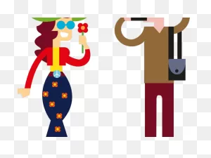 Buy Clipart Tourist - Tourist Clipart With Transparent Background ClipartFlare.com 