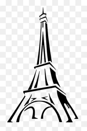 Boceto De La Torre Eiffel | Vectores De Dominio Público | Eiffel ClipartFlare.com 