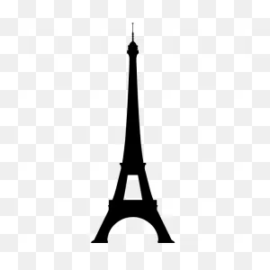 Eiffel Tower Silhouette | Free PNG-WebP