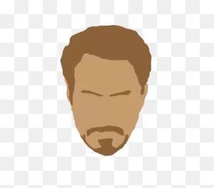 Tony Stark Face By Unseenuniverse On 