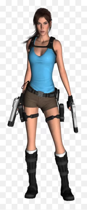 Lara Croft | Tomb Raider With Guns Png Image - ClipartFlare | Free ClipartFlare.com 