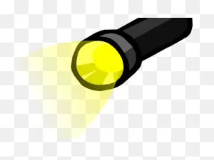 Flashlight Clipart Cartoon - Transparent Background Flashlight ClipartFlare.com 