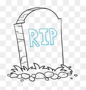 How To Draw Tombstone Clipart - Full Size Clipart (#2708850 ClipartFlare.com 
