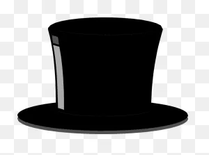 Top Hat Free Stock Photo Illustration Of A Black Top - Black Top ClipartFlare.com 