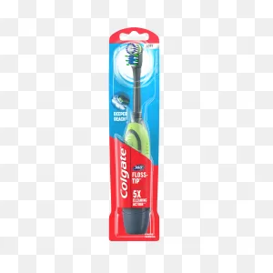 Colgate Total Advanced Floss-Tip Battery Powered Toothbrush, Soft