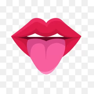 Tongue Out Female Mouth Icon #ad , #ad, #sponsored, #female ClipartFlare.com 