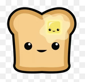 Toast Clipart Cute - Toast Clipart - Png Download - Full Size ClipartFlare.com 