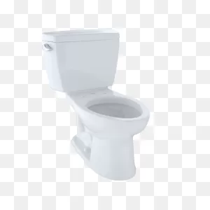 Toto® Drake® Two-Piece Elongated 1.6 Gpf Toilet With Insulated Tank, Cotton  White - Cst744Sd#01