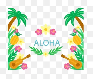 Convite Para Festa Tropical Clipart Cuisine Of Hawaii - Hawaiian ClipartFlare.com 