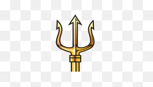 Gold Trident Png Picture | Png All