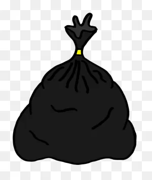 Trash Bags Needed - Garbage Bag Cartoon Png - (497X592) Png ClipartFlare.com 