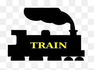 Railroad Tracks Clipart Clip Art - Steam Train Silhouette - Png ClipartFlare.com 