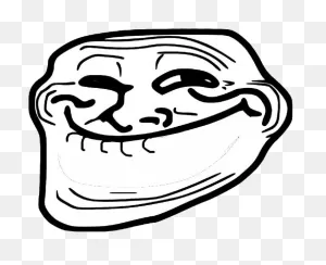 Trollface Meme Png Clipart - Transparent Background Meme Faces ClipartFlare.com 