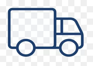Step - White Delivery Truck Icon Clipart - Full Size Clipart ClipartFlare.com 