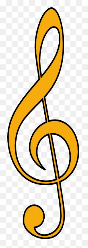 Red Treble Clef Icon - Free Red Music Icons