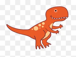 Orange T-Rex Clipart. Free Download Transparent .png | ClipartFlare