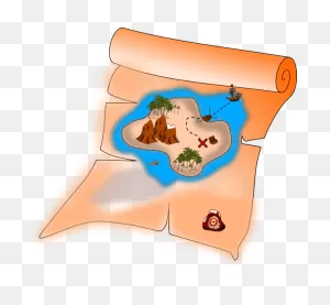Island Treasure Map Clipart - Maps Clipart Png Transparent Png ClipartFlare.com 