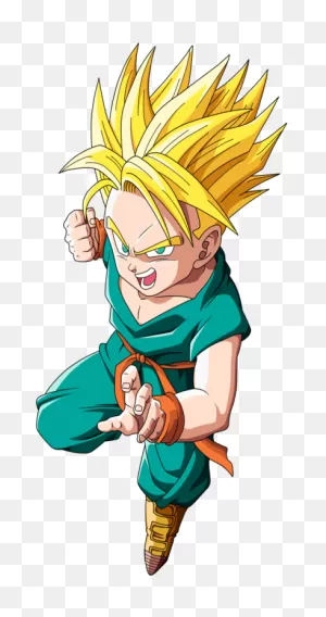 Kid Trunks (Canon)/paleomario66 | Character Stats And Profiles ClipartFlare.com 