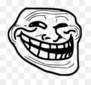 Trollface Clipart - Troll Face | Full Size Png Download | ClipartFlare