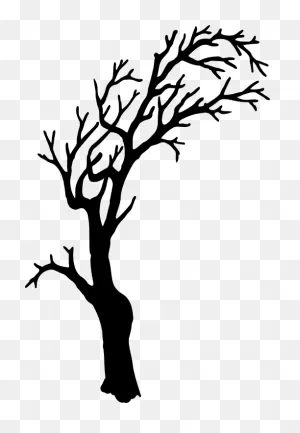 Tree Silhouette PNG-WebP File | Tree Drawing, Tree Silhouette, Tree Art