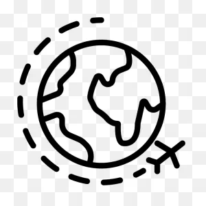 Travel To A New Or Foreign Place - Travel The World Free Icon ClipartFlare.com 