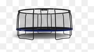 Beast 15 Ft Trampoline (Blue) With Premium Enclosure | No Weight Limit |  Free Ladder