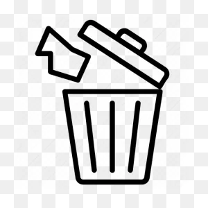Dustbin, Garbage Can, Recycle Bin, Rubbish Bin, Trash Bin Icon ClipartFlare.com 